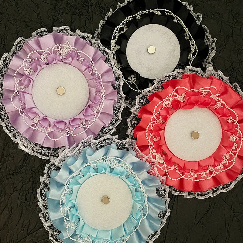 

2026 Japanese style Ita bag fill Accessories lace ribbon goods display Badge Holder Anime cosplay Lolita Decoration