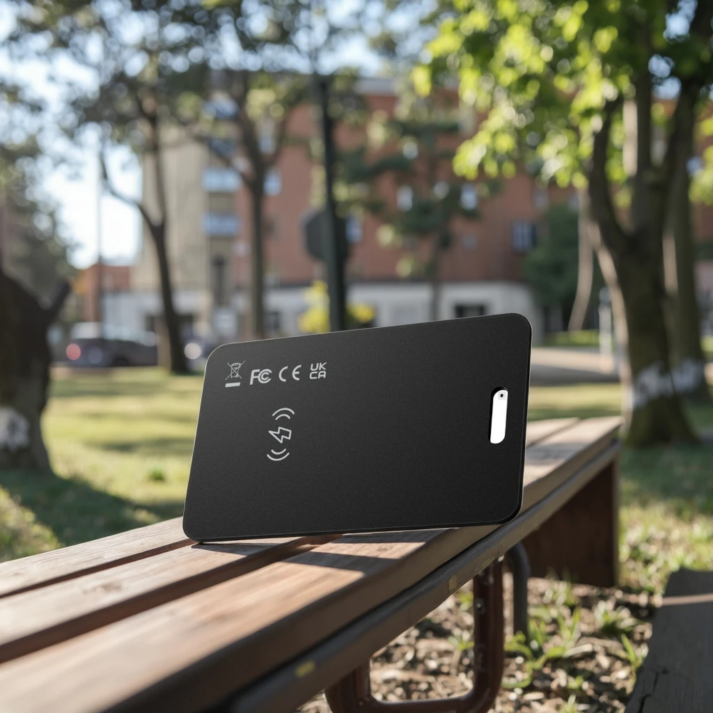 Customized Logo Smart GPS Tracker MFI Find My Key Card Finder Anti-Lost Luggage Device with  Find My for Kids Card Finder