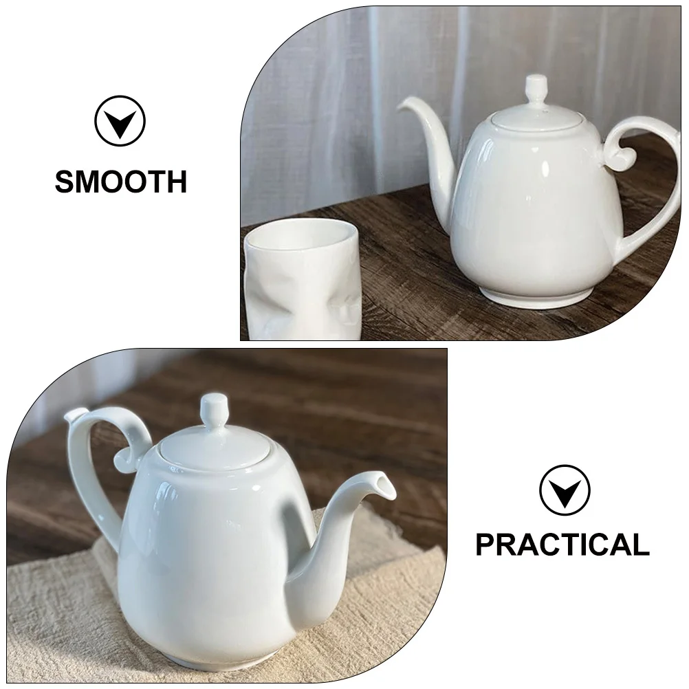 

Ceramic Tea Kettle European Style Heat Resistant Exquisite Design for Home and Gifts Ceramic Tea Kettle European Style Teapot