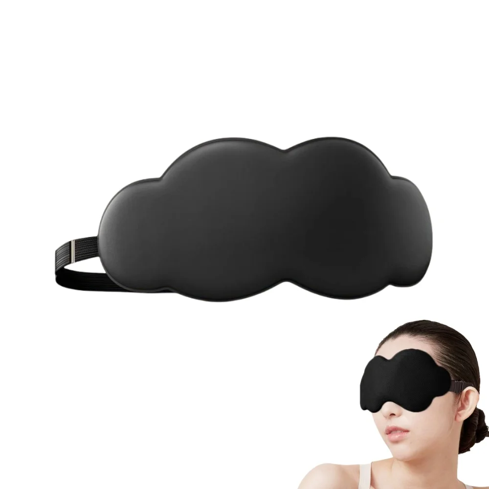 3D-voorgevormd slaapmasker 100% licht blokkerend oogmasker Ultrazacht huidvriendelijk materiaal Ademende oogafdekking voor rustreizen Yoga