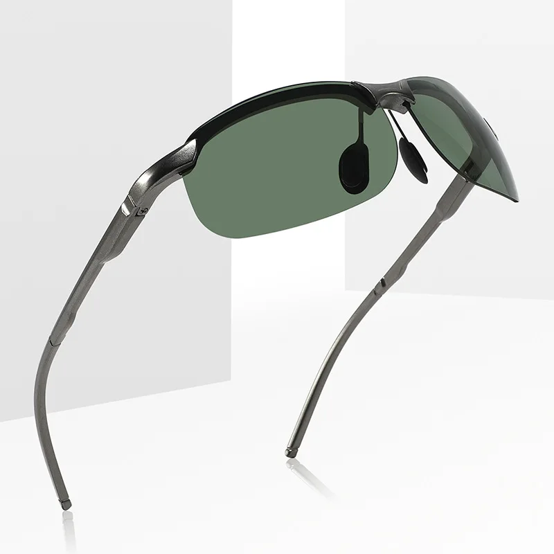 

Outdoor Classic Polarized Sunglasses for Men Fashion Half Frame Retro Driving Fishing Sun Glasses Luxury Brand Design Eyewear