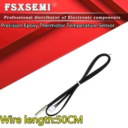50CM 3950 3435 3470 2K 5K 10K 15K 20K 50K 100K 1% termistor NTC Sensor de temperatura para acondicionador de aire refrigerador