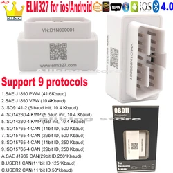 ELM327 V1.5 WIFI Bluetooth OBD2 Scanner for IOS/Android Car OBD2 Reader Clear Error Code Check Engine Light scan Diagnostic tool