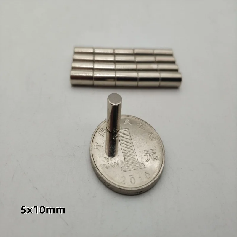 5x10mm  Round Powerful Magnetic 5mmx10mm For Home Refrigerators, Offices DIY 5x10mm  Strong Magnets 5*10mm