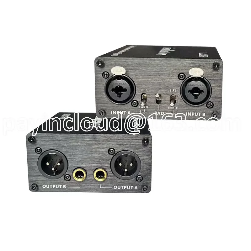 Audio Isolator Noise Noise Removal Current Sound Canceller Co-Ground Noise Reduction Filter 6.5 Carnong Male and Female