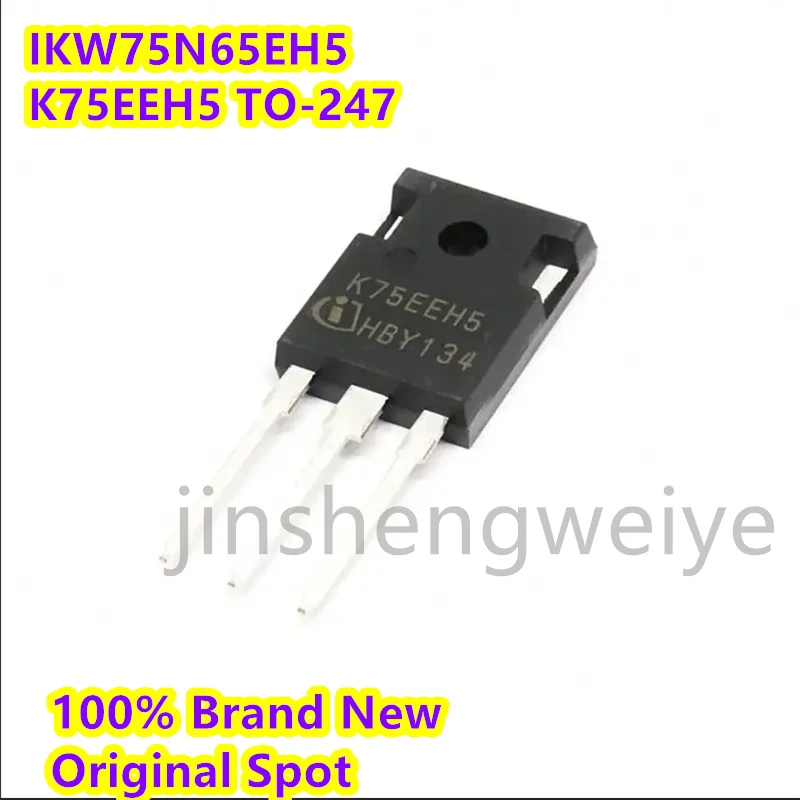 

(1/10 Piece) K75EEH5 IKW75N65EH5 100% Brand New Import TO-247-3 75A 650V MOS Stock