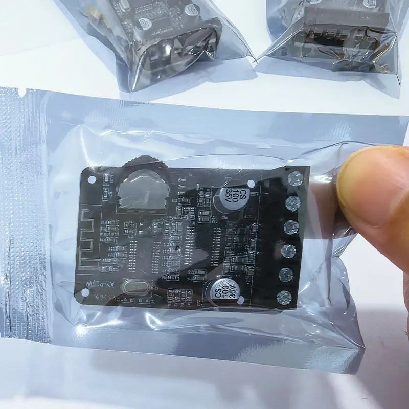 XY-P15W Bluetooth 5.0 Amplifier Board DC 8V 12V 24V 10W 15W 20W Power Amplifiers Audio Stereo Digital AMP Sound Board connector