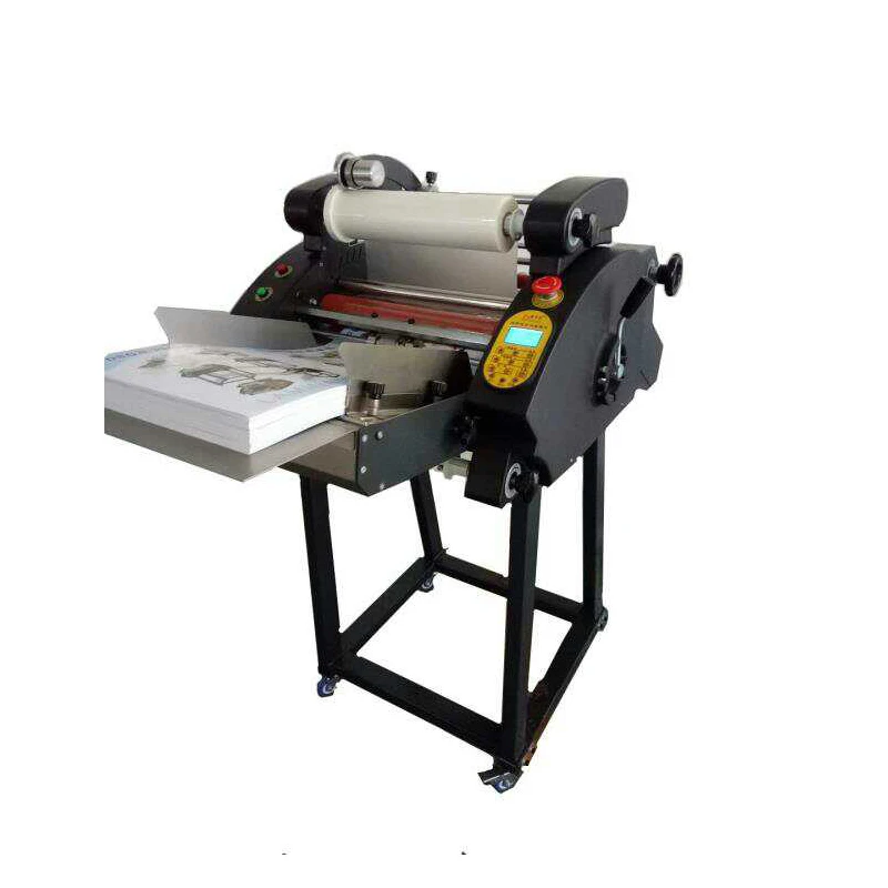 

BFT-380A 340mm(13") auto feeding hot with auto paper slitting automatic laminator