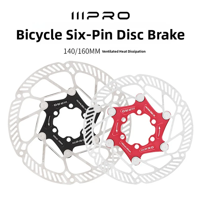 IIIPRO IV4 Fahrrad-Hydraulikbremsen-Set, 4-Kolben-Fahrrad, hydraulischer Scheibenbremsen-Set, 160 mm, Rennrad, MTB, Öldruck-Bremsscheibe – Detail 14