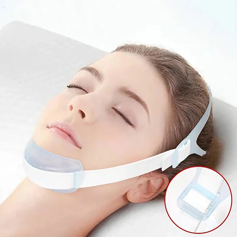 

Adjustable Anti Snore Chin Belt Mouth Breathing Correction Elastic Band Improve Sleeping Care Tool Anti Apnea Belt Snoreless