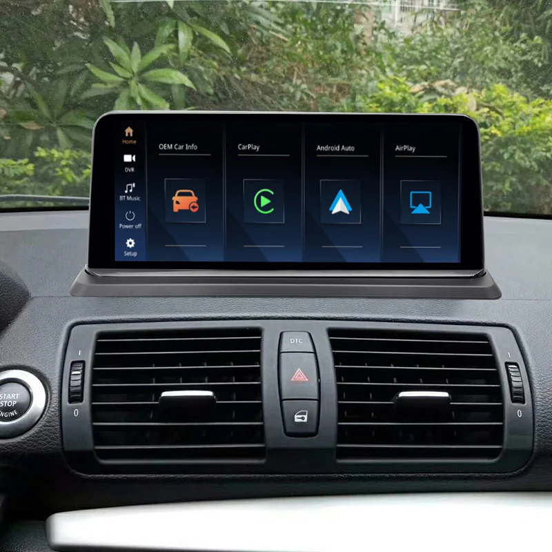 Для BMW E87 обновление для большого Linux CarPlay экран самая высокая скорость работы стабильная и Плавная система со встроенным WiFi Bluetooth