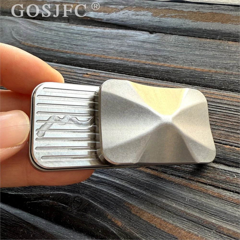 

Titanium Magnetism Unlimited Pushing Slider Fidget Toys For Adults Fidget Spinner