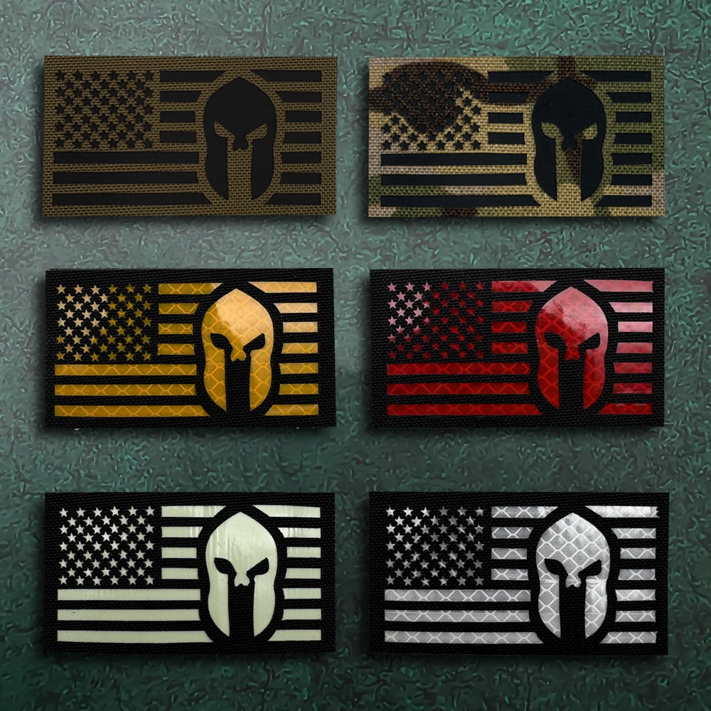 

Спартанский флаг, материал ПВХ, мягкая резиновая нашивка для значка мораля, подходит для шапок, одежды, рюкзаков, курток, жилетов, вышитая нашивка-наклейка