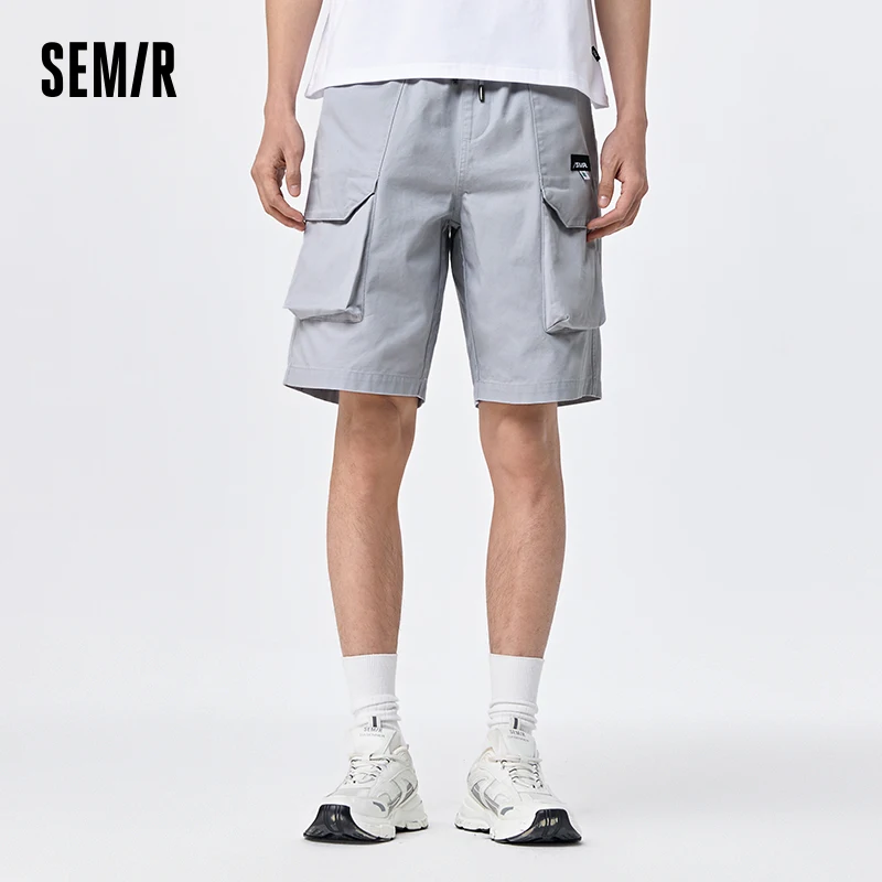 Semir 2023 Summer New Loose And Comfortable Trendy Workwear Fashion Fifth Pants