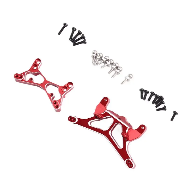 Front And Rear Shock Absorber Brackets Kit For RC Car- Upgrade For Wltoys 244016 LOSI Micro-B 1/24 Models Accessory