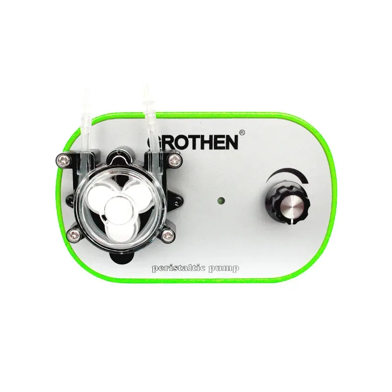 Pompa peristaltik presisi tinggi yang dapat disesuaikan, pompa peristaltik kecil, pompa cairan dari 10 ml/mnt hingga 160 ml/mnt