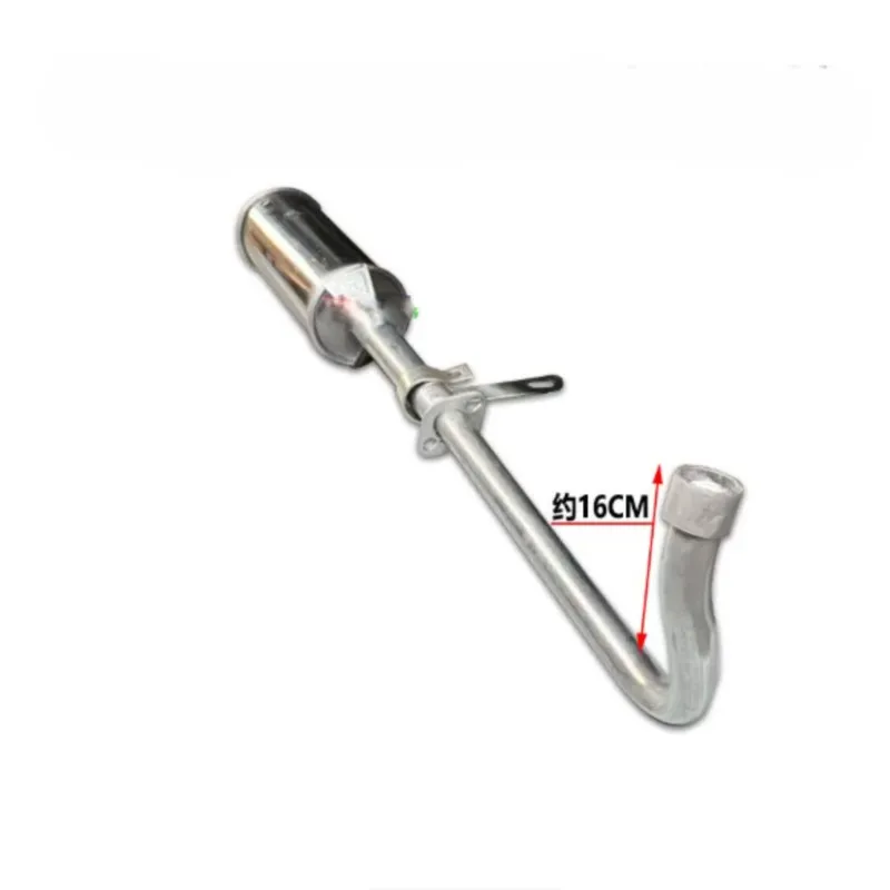 Suitable For Three Wheeled Motorcycles, Horizontal Straight Bend S-shaped Muffler, Exhaust Pipe Muffler
