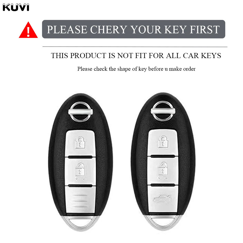 Leather TPU Car Key Case Cover Shell for Nissan Qashqai X-Trail T32 T31 Juke J10 J11 Kicks Tiida Pathfinder Note for Infiniti