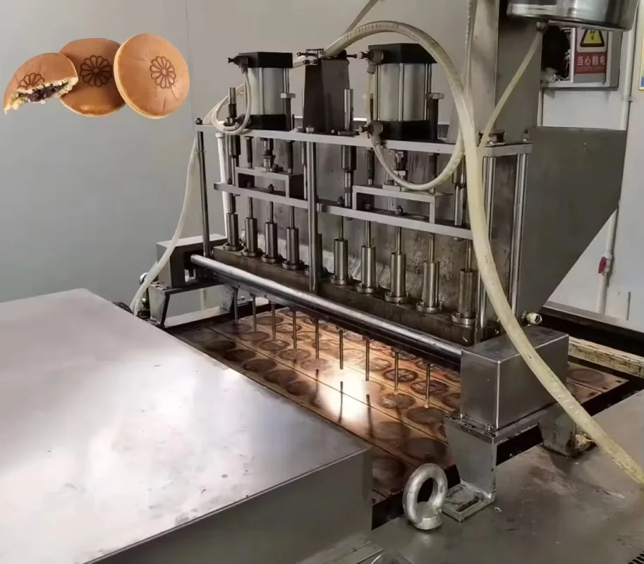 High Efficiency Dorayaki Production Line Industrial-Grade Food Processing Machinery for Pancake Sandwich Bakery Flours Milks