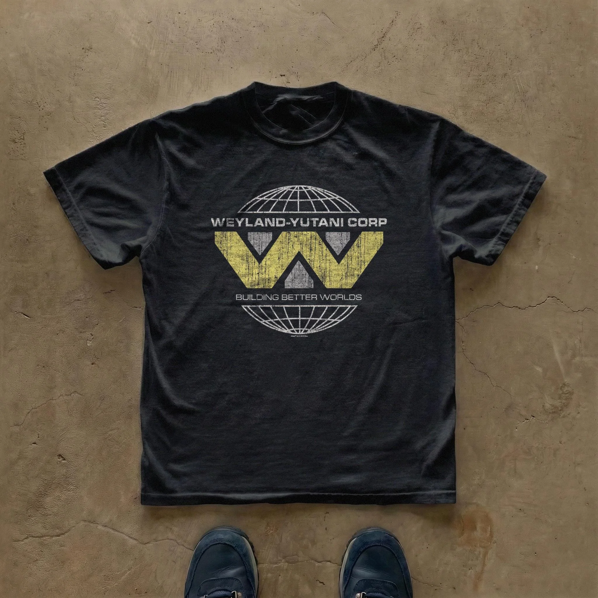 Weyland Yutani Building Better Worlds  Retro Alien Corp Scifi Graphic T-Shirt Cotton Men Women Streetwear Tee