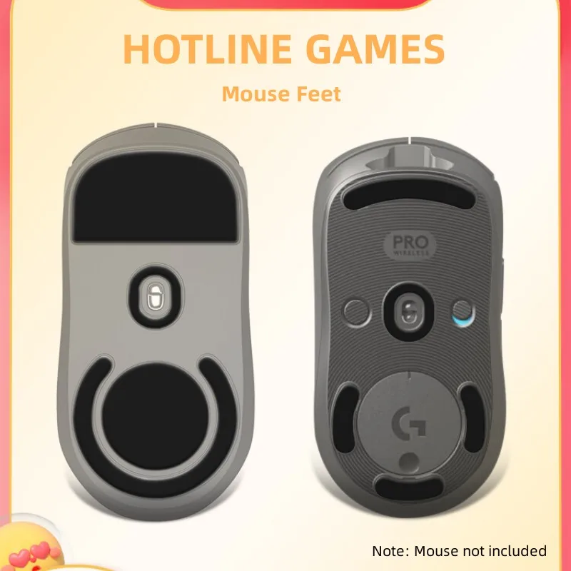 Original Hotline Games Mouse Feet Mouse Skates Gildes per Steelseries Rival 3 Logitech GPRO Wireless G PRO X Superlight Wireless