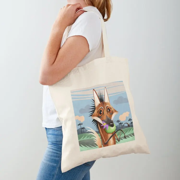 Сумка-тоут Maned Wolf and Wolf Apple