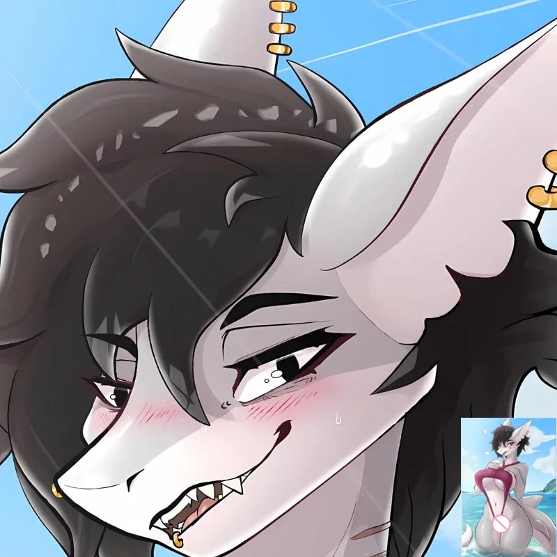 

DIY Personalized Anime Sarx Futa Fluffy Orcus Furry Winter Warm Soft Bed Sheet Thermal Flannel Fleece Blanket One Side Print