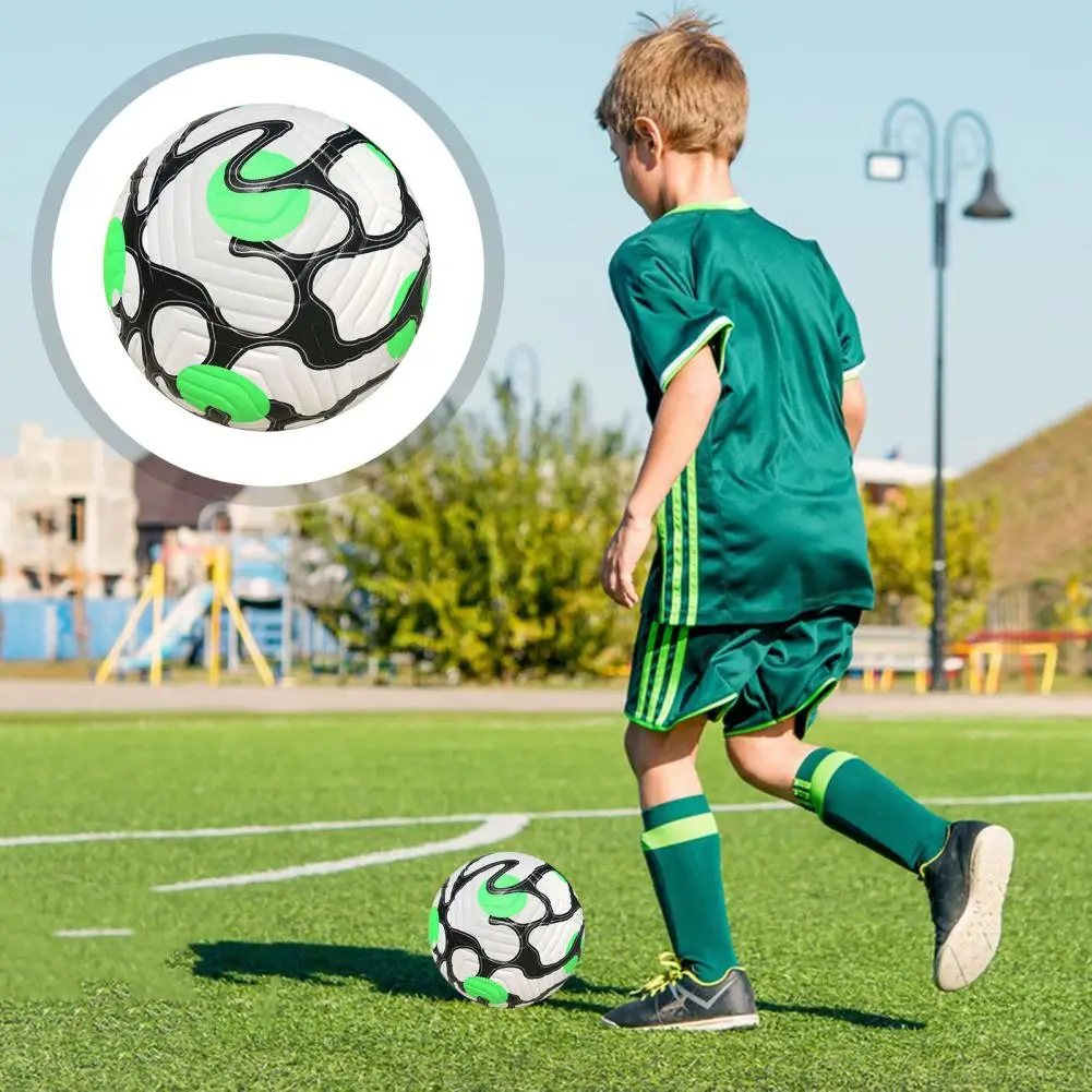 

Sports Football Durable Size 5 Soccer Ball for Kids Youth Waterproof Training Football Toy with Anti-extrusion for Outdoor