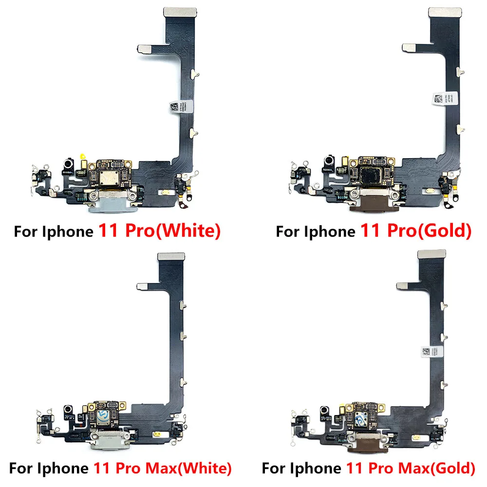 USB 충전기 포트 도크 커넥터 플러그, IC 보드 리본 케이블 교체, 아이폰 11 프로 및 아이폰 11 프로 맥스용 충전 플렉스