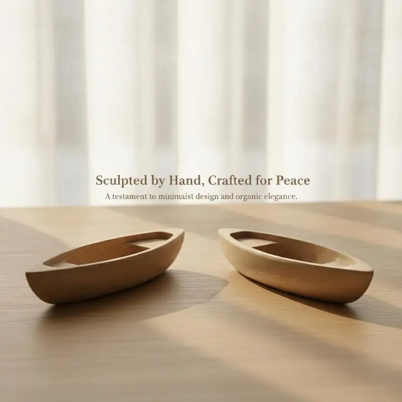Rustic Vintage Wooden Boat Model Mini Canoe Ocean Fishing Boat Decor Handcrafted Ornament for Beach House Entrance Table Decor
