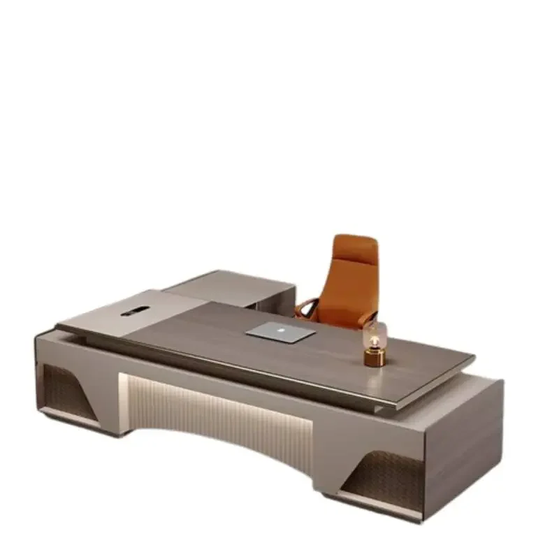 مكاتب مكتبية ذات أدراج أساسية فاخرة ومكاتب مكتبية لمحطة العمل الحديثة والمؤتمرات التنفيذية Mesa De Escritorio Home