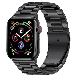 Stainless Steel Strap For Apple Watch Band 45mm Ultra 49mm 46mm 41 40 44mm Watch Strap Metal Bracelet For Iwatch Series 10 9 8 7