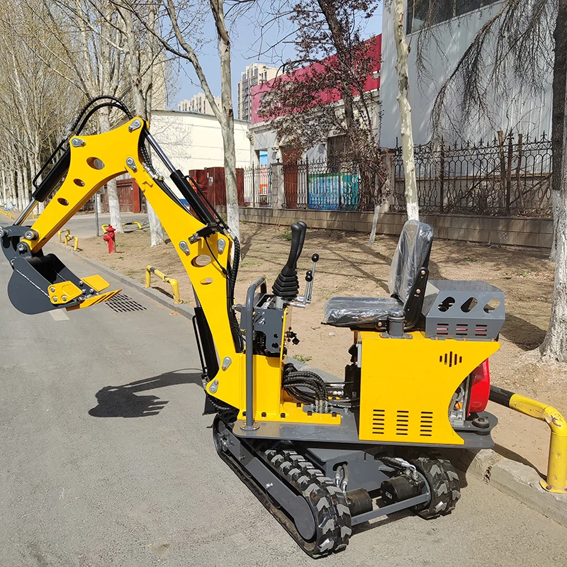 Customized New Crawler Digger Small Excavator Machine Multifunctional Mini Digger Farm Used 1 Ton Mini Excavator With CE