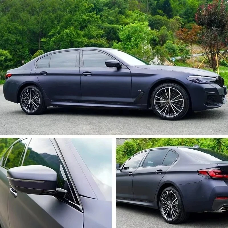 

Premium Ultra Matte Metallic Purple Color Changing Car Wrapping Vinyl Film Roll