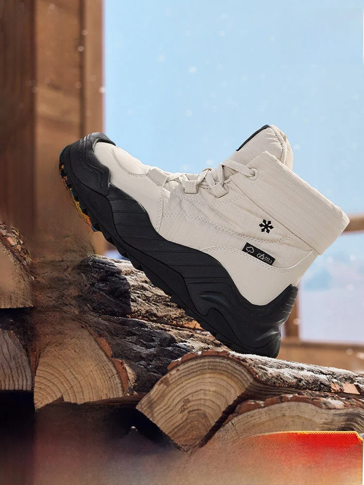 

Зимние женские зимние ботинки Thiened Fce, новинка 2025, теплые повседневные ботинки Cotton oes, водонепроницаемые противоскользящие ботинки для отдыха для ex