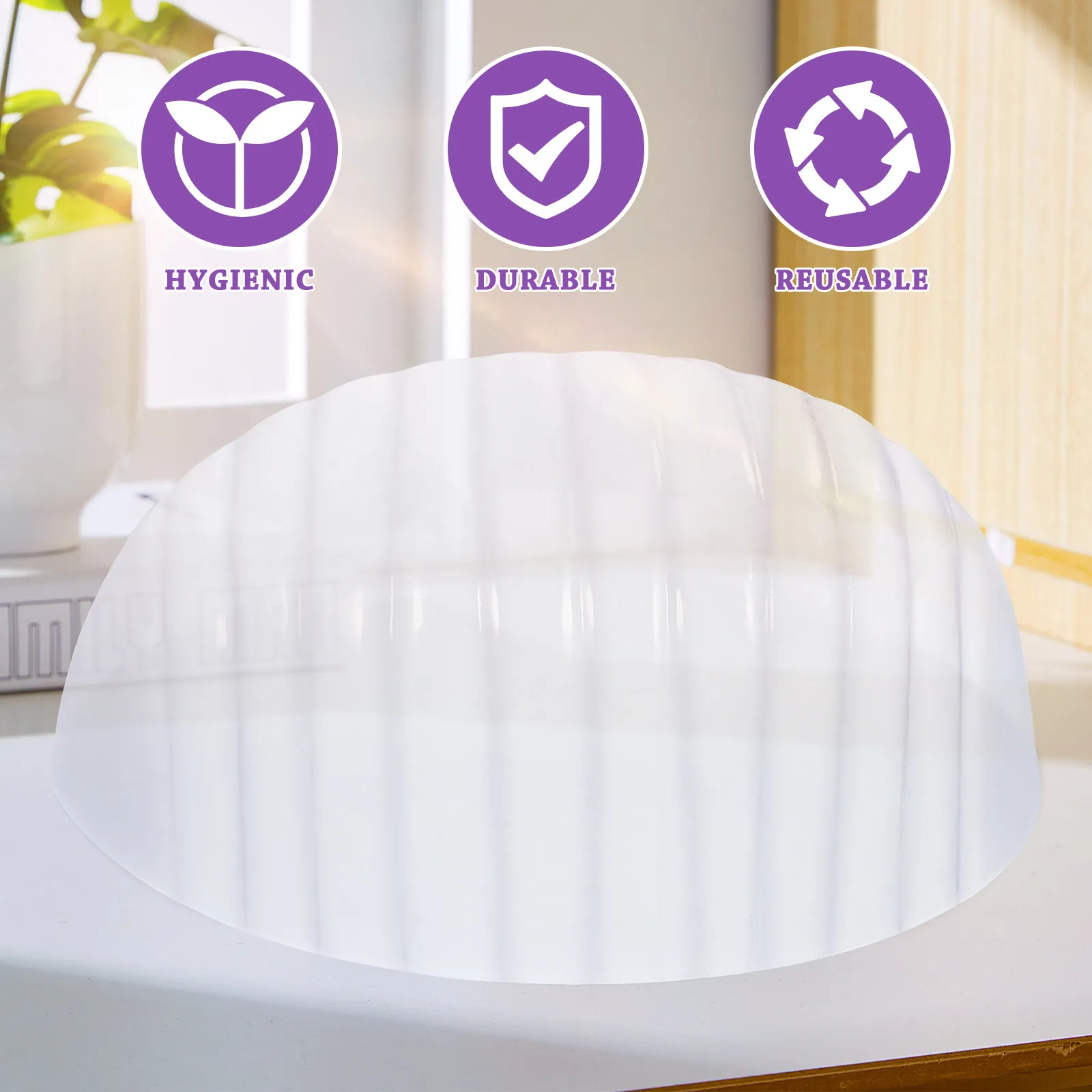 25Pcs Plastic Hat Inserts Baseball Cap Inner Support Half Lining Hat Shaper for Shape Retention Lightweight Easy Carry Cap