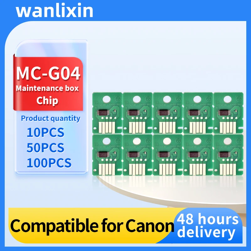 MC-G04 G04 Ink Maintenance Box Disposable Chip For Canon PIXMA G3170 G3270 G3370 G3571 G3572 G3630 G3470 G3471 G3472 G3570 chip