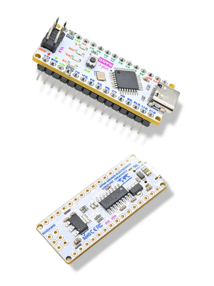 Hoogwaardig Nano 3.0 ontwikkelingsbord (compatibel Arduino Nano 3.0) TYPE-C Nano Board CH340C ATMEGA328PB Chip N00010 - afbeelding 2
