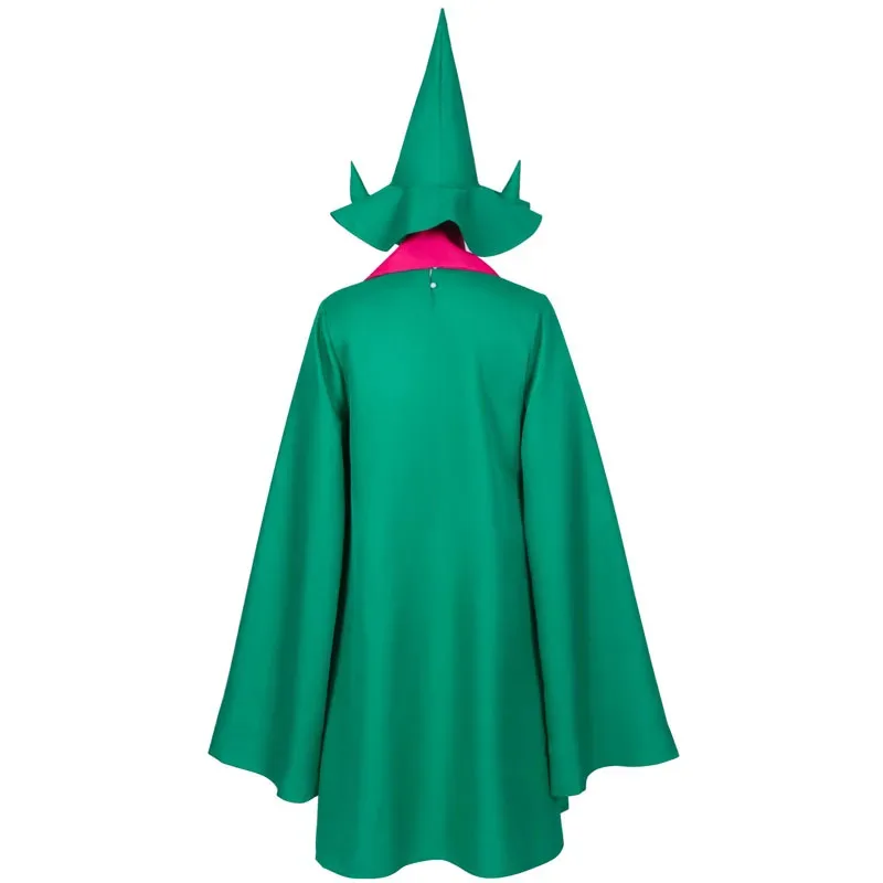 Undertale Ralsei تأثيري هوديي عباءة Deltarune تأثيري كيب الزي مع قبعة وشاح الرجال والنساء أزياء الهالوين