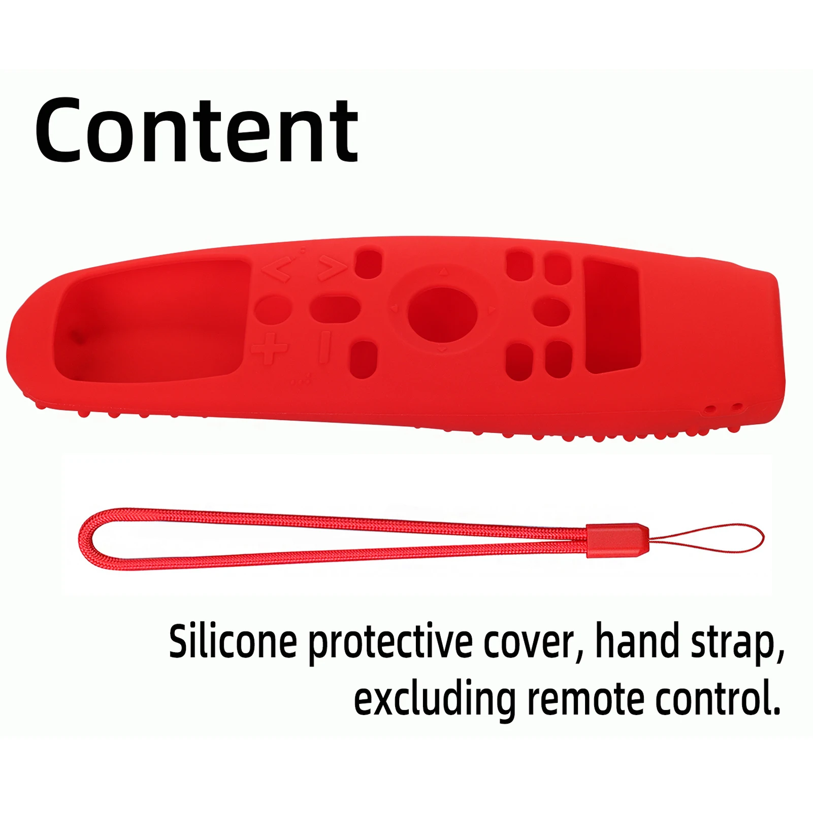 Luminous Silicone Sleeve Cover Soft Protective Case ForLG Smart TV Magic Remote Control AN-MR18BA/AN-MR19BA/AN-MR600/AN-MR650A