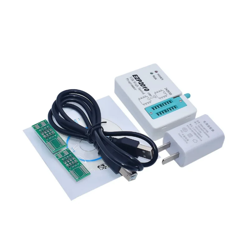 USB SPI High Speed ​​Programmer, Support 24, 25, 93, EEPROM 25, BIOS Flash Chip, EZP2010V, EZP2010, New