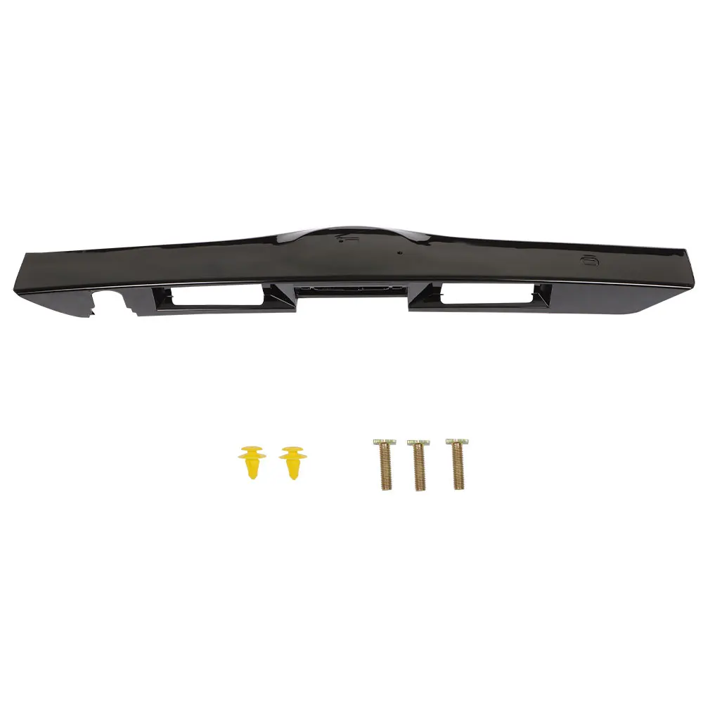 باب خلفي قابل للزينة بمقبض تزيين ، خلفية سوداء لامعة ، تويوتا بريوس ، 76801-47040-C0 7680-470-47060-c0 #3