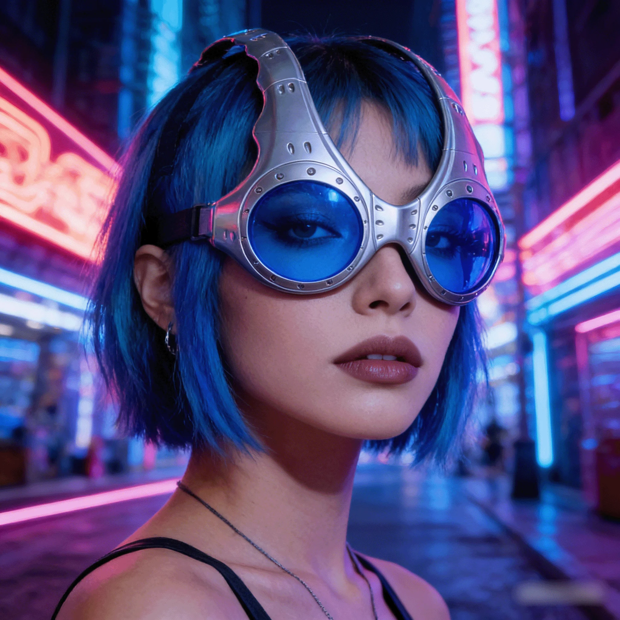 

Steampunk Round Goggles - Retro Metal Frame Sports Sunglasses with UV400 & Blue Light Protection, Unisex Design​