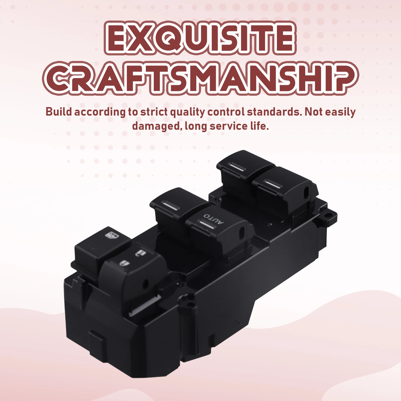 

ABQB-Power Window Switch RHD Car For Honda CR-V Civic 2012-2017 35750-T0A-A01 35750T0AA01 Window Lifter Control Unit