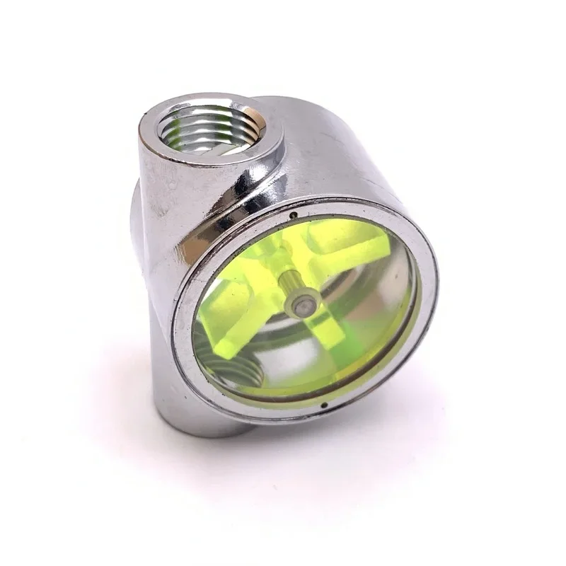 2022 New Three Way Flow Meter Thermometer for Water Cooling Liquid Cooler System Universal Computer Thermometer