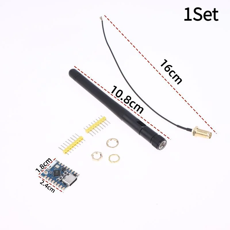 1Set ESESP32C3 Wi-Fi BT Module P32 Super Mini Development Board ESP32-C3 With 2.4G WiFi Antenna For  IoT ESP-IDE.