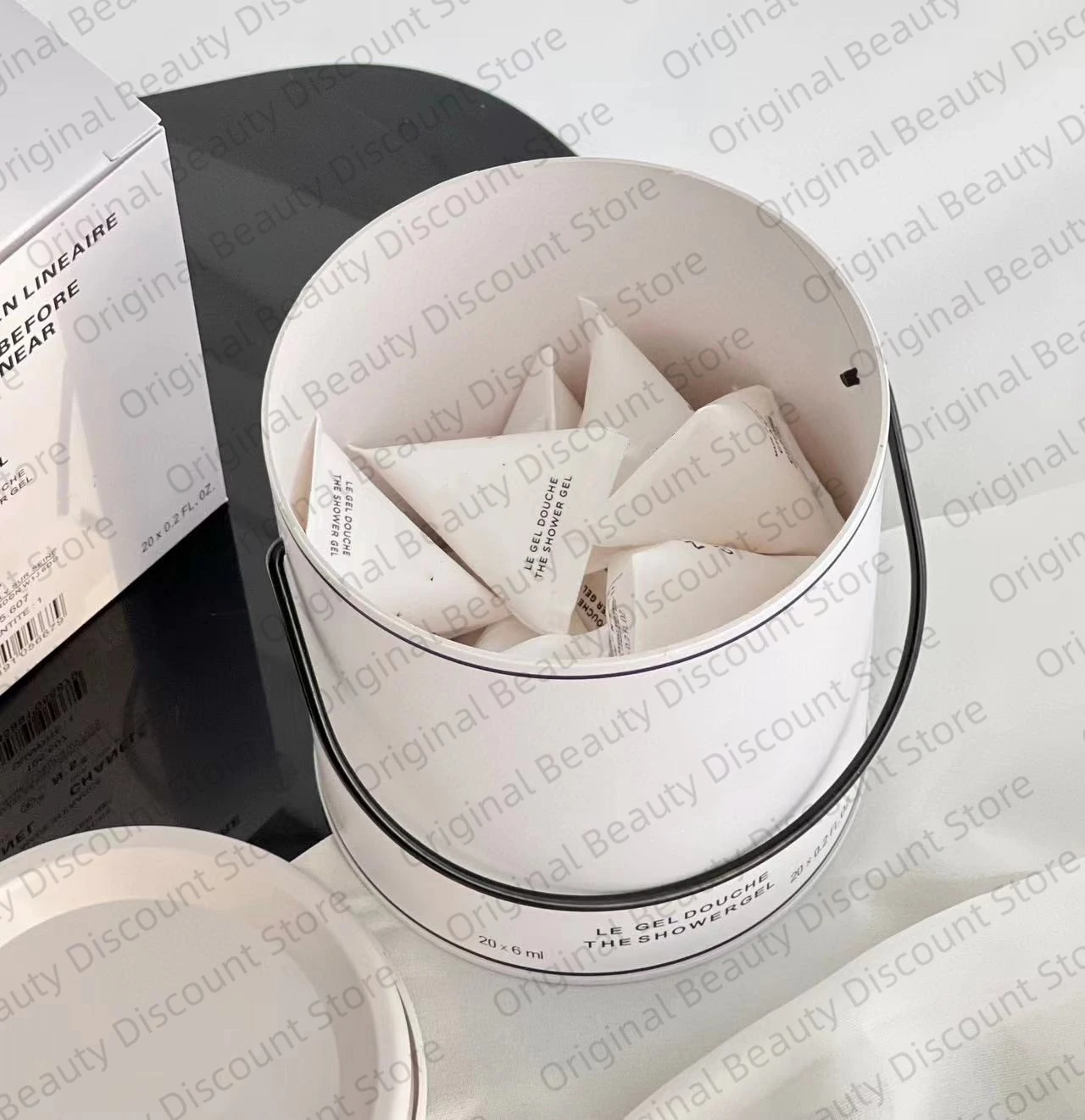 Original N5 Shower Gel Iron bucket 20 pieces Travel  Perfume long fragrance moisturizing for Women's body perfume  gifts