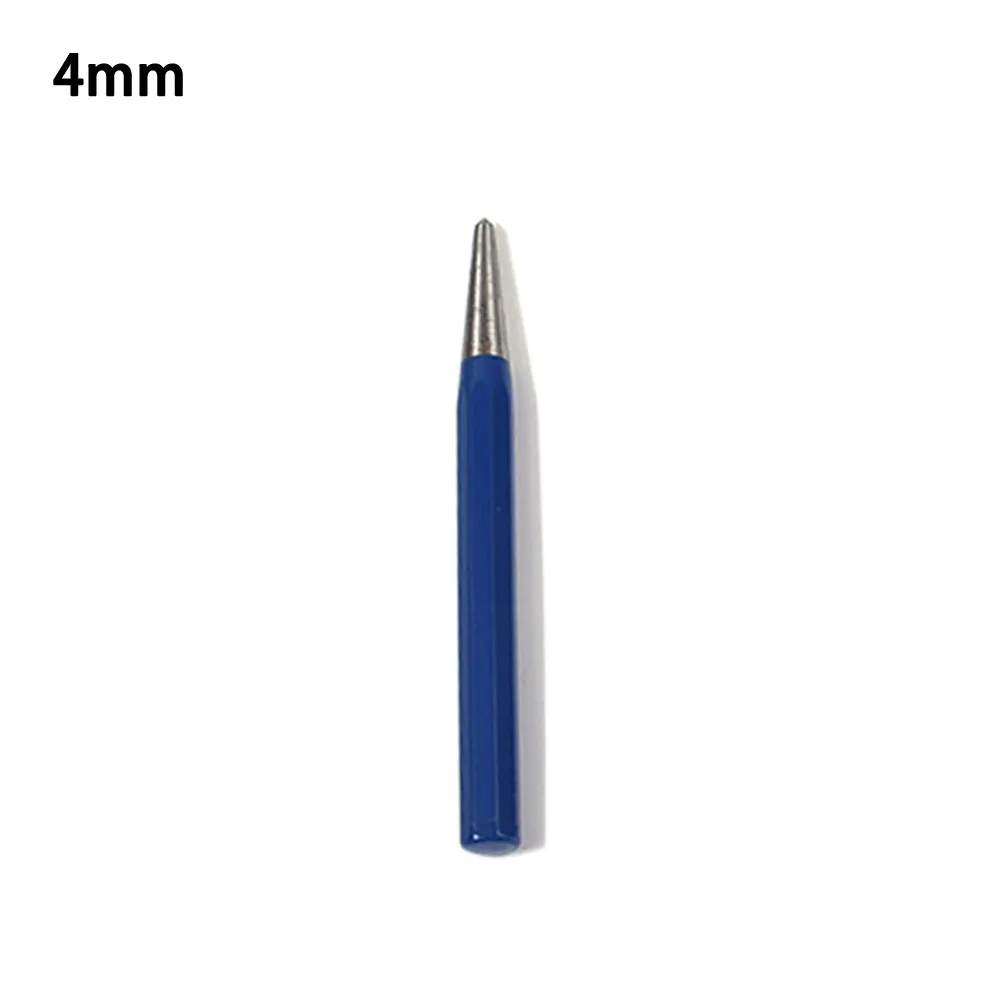 Pin Chisel Alloy Steel Punch Percussion Punch Tool 1 PC Alloy Steel Blue For Fitter Decoration Wood High Hardness