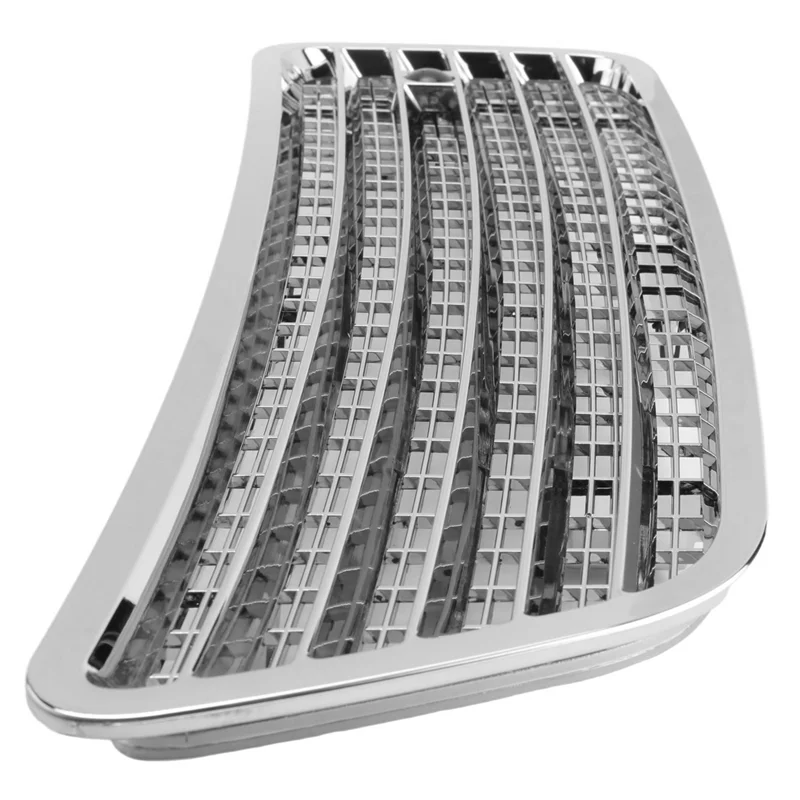 

L10A Front Hood Upper Grille Air Vent Cover For Mercedes Benz W221 W251 2007-2013 Bonnet Grill Chrome Trim