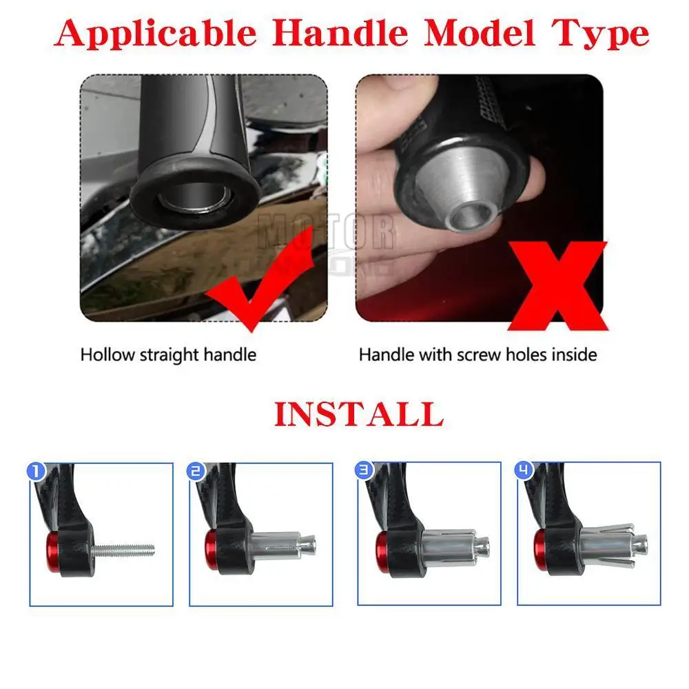 FOR YAMAHA XT660 XT 660 XT660R X 2004-2016 2017 2018 2019 2020 Motorcycle Handlebar Grips Guard Brake Clutch Lever Protector view 4